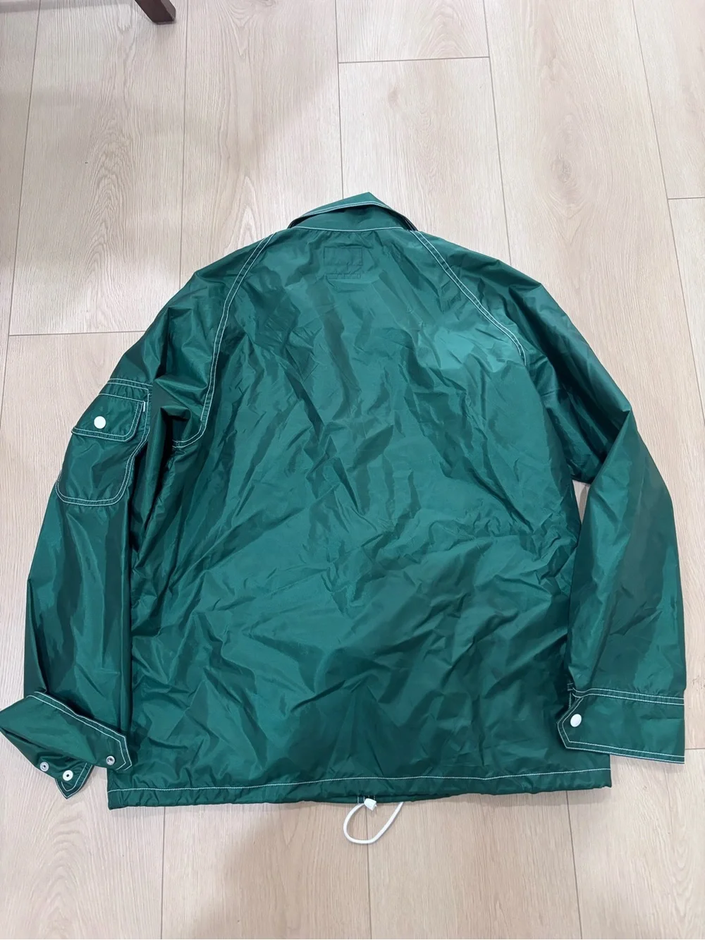 Vintage BEAMS PLUS Green Sports SHT-JAC Jacket